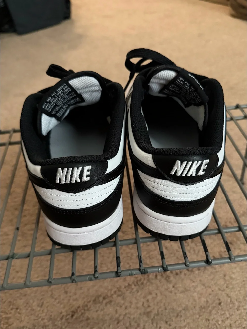 Nike Dunks Low - Black and White